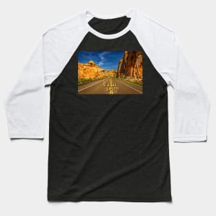 Utah State Route 12 Scenic Drive Baseball T-Shirt